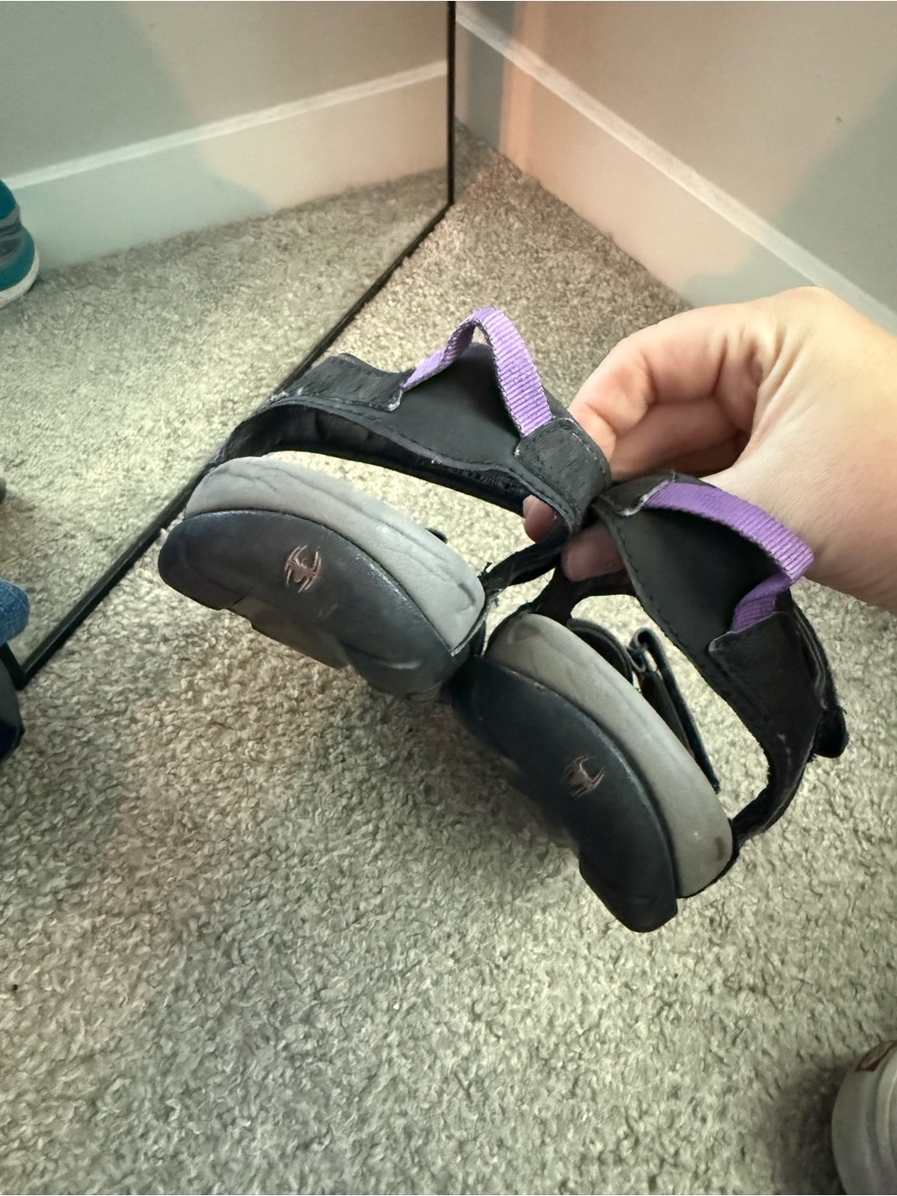 Teva Women's Tirra Black Grey Fabric 9 - Picture 5 of 9